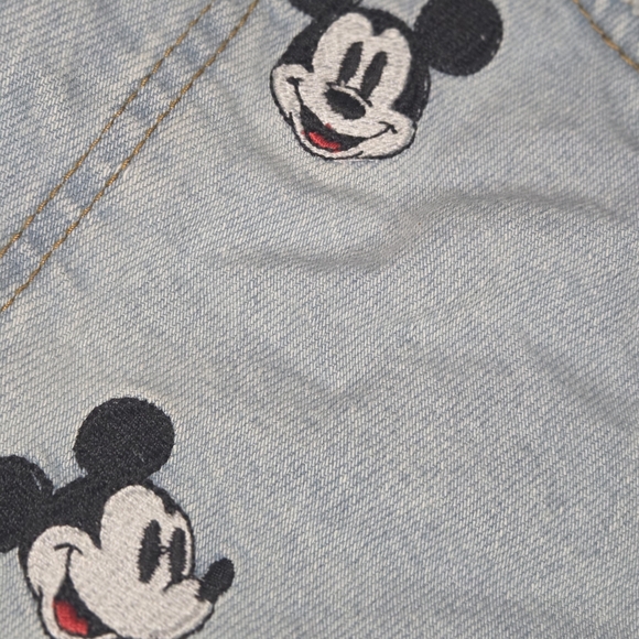 ZARA Mickey Mouse jean Shorts - Picture 5 of 10
